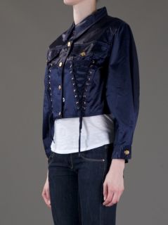 Jean Paul Gaultier Vintage Cropped Jacket   House Of Liza