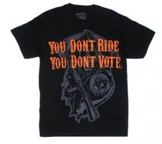 Don't Ride Don't Vote   Sons Of Anarchy T shirt Home & Kitchen