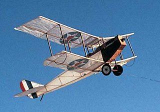 Curtiss Jenny Squadron Model Airplane Kite Kit Toys & Games