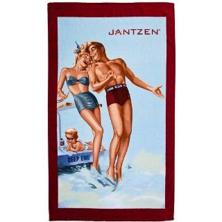 Jantzen 100 Year Anniversary Beach Towel, Deep End  