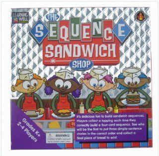 Edupress The Sequence Sandwich Shop Game ~ Level 2, Grades K+ Toys & Games