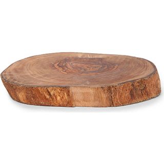 ICTC   Olive wood coaster