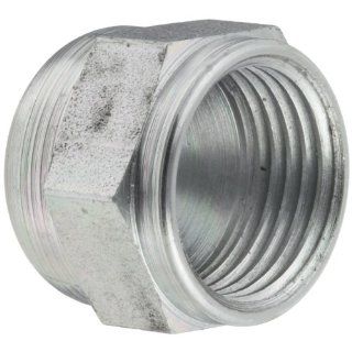 Eaton Aeroquip 210292 8S Cap for Male JIC Fitting, JIC 37 Degree End Types, Carbon Steel, 1/2 JIC(f) End Size, 1/2" Tube OD Flared Tube Fittings