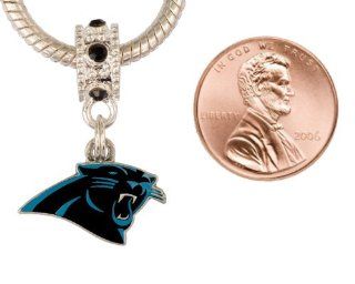 Carolina Panthers Charm with Connector Will Fit Pandora, Troll, Biagi & More  Sports & Outdoors