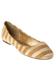Tapestry Flats in Beige  Mod Retro Vintage Flats