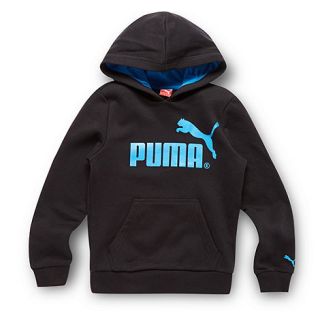 Puma Boys black logo hoodie