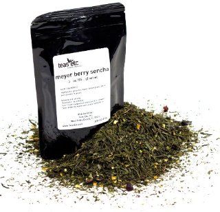Tea's Etc Green Tea, Meyer Berry, 3 Ounce (Pack of 36)  Grocery Tea Sampler  Grocery & Gourmet Food