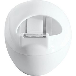 Scotch Karim Design Pebble Desktop Tape Dispenser, White