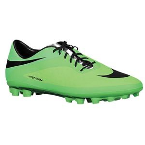 Nike Hypervenom Phatal AG   Mens   Soccer   Shoes   Neo Lime/Poison Green/Metallic Silver/Black