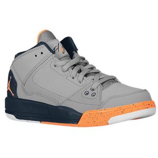 Jordan Flight Origin   Boys Preschool   Basketball   Shoes   Cement Grey/Armory Navy/White/Bright Citrus