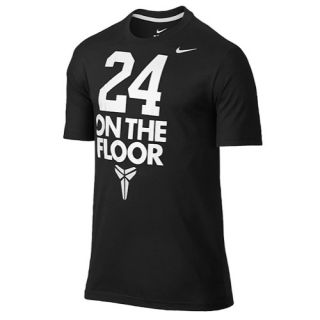 Nike Kobe 24 On The Floor T Shirt   Mens   Basketball   Clothing   Black/Wolf Grey
