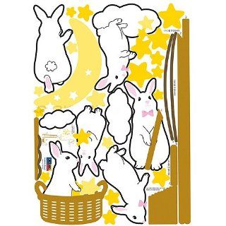 Shop Reusable Decoration Wall Sticker Decal   Bunnies Harvesting the Constellation at the  Home Dcor Store