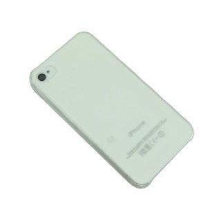 ChineOn Hard Plastic Phone Back Case Cover Shell Guard Protector for iPhone 4S 4G 4(White) Cell Phones & Accessories