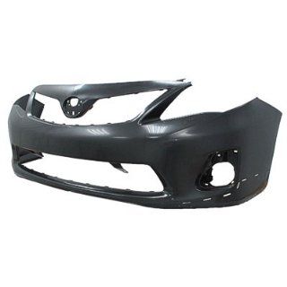 2011 Toyota Corolla Front Bumper Painted 1G3 Magnetic Gray Metallic, FOR S/XRS MODELS, EXCEPT JAPAN BUILT Automotive