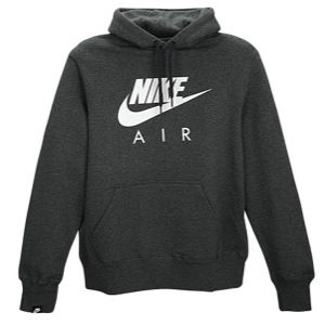 Nike Graphic Hoodie   Mens   Casual   Clothing   Charcoal/White/Grey