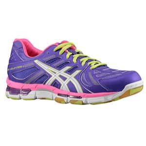 ASICS� Gel Volleycross Revolution   Womens   Volleyball   Shoes   Grape/White/Hot Pink