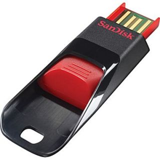 SanDisk Cruzer Edge 16GB USB 2.0 USB Flash Drive (Black/Red)