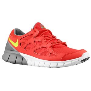 Nike Free Run 2   Mens   Running   Shoes   Light Crimson/White/Black/Bright Citron