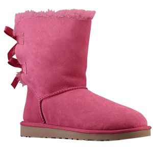 UGG Bailey Bow   Womens   Casual   Shoes   Dark Dusty Rose