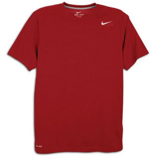 Nike Legend Dri FIT S/S T Shirt   Mens   Training   Clothing   Team Red