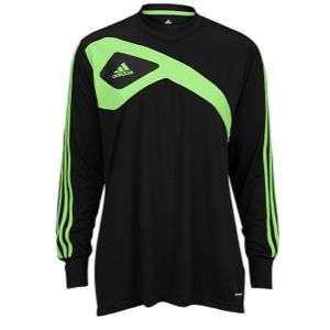 adidas Assita Climacool Goalkeeping Jersey   Mens   Soccer   Clothing   Black/Macaw