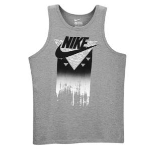 Nike Graphic Tank   Mens   Casual   Clothing   Dark Grey Heather/Black