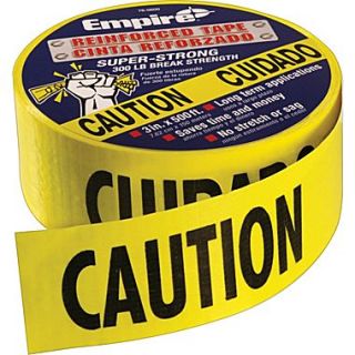 Empire Level Safety, Caution/Barricade Tape, Yellow