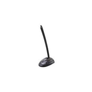 Cyber Acoustics CVL 1066 Desktop Stand Microphone With On/Off Switch, Noise Canceling, Black Electronics