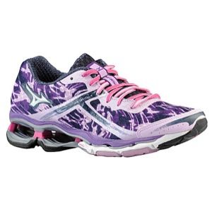 Mizuno Wave Creation 15   Womens   Running   Shoes   Orchid Bouquet/Silver/Pansy