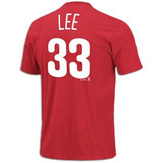 Majestic MLB Name and Number T Shirt   Mens   Baseball   Clothing   Philadelphia Phillies   Red