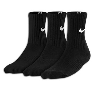 Nike 3 Pack Moisture MGT Cushion Crew Socks   Boys Grade School   Training   Accessories   Black/White