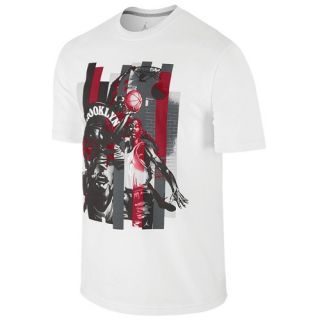 Jordan Retro 6 Photo RMX T Shirt   Mens   Basketball   Clothing   White/Gym Red