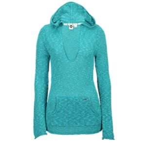Roxy White Caps 2 Hoodie Sweater   Womens   Casual   Clothing   Aquatic Blue