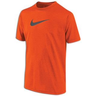 Nike Legend S/S T Shirt   Boys Grade School   Training   Clothing   Team Orange/Anthracite