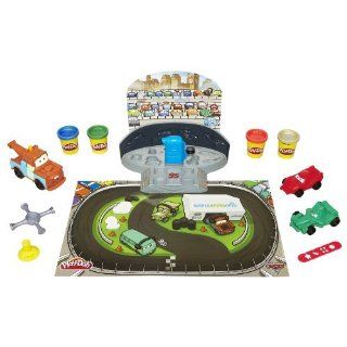 Trick Out Your Favorite Cars 2 Characters, Lightning Mcqueen And Francesco, With Cool Rims And Other Fun Racing Accessories Fix Them Up In The Pit, And Then Race Your Cars Around The Track.   Play Doh Cars 2 Mold N Go Speedway Toys & Games