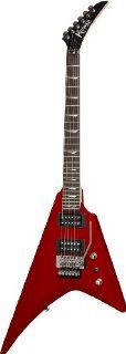 Kramer Vanguard Electric Guitar, Floyd Rose Tremolo, Red Metallic Musical Instruments