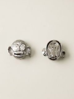 Dsquared2 Monkey Clip On Earrings