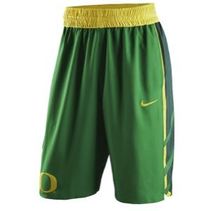 Nike College Authentic Basketball Shorts   Mens   Basketball   Clothing   Oregon Ducks   Apple Green