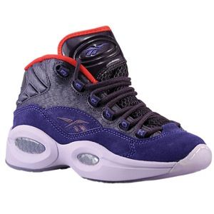 Reebok Question Mid   Boys Grade School   Basketball   Shoes   Purple Ink/Fearless Purple/Purple Oasis/Exc Red