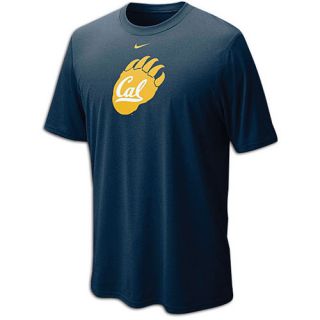 Nike College Dri Fit Logo Legend T Shirt   Mens   Basketball   Clothing   Cal Golden Bears   Navy
