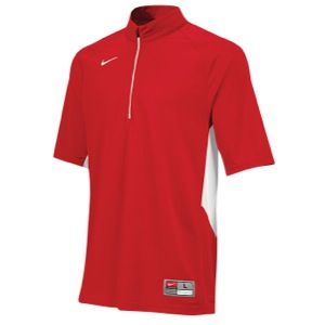 Nike Team Victory S/S Shooting Shirt   Mens   Basketball   Clothing   Scarlet/White