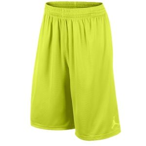 Jordan Solid Shorts   Mens   Basketball   Clothing   Venom Green/Volt Ice