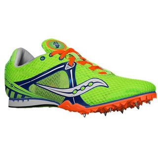 Saucony Velocity 5   Mens   Track & Field   Shoes   Green/Navy/Orange
