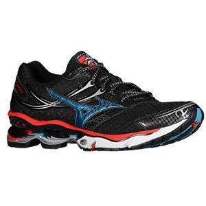 Mizuno Wave Creation 14   Mens   Running   Shoes   Anthracite/Caneel Bay/Chinese Red