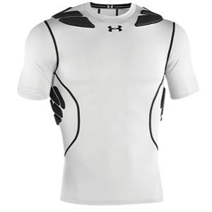 Under Armour Gameday Armour Five Pad Top   Mens   Football   Clothing   White/Black