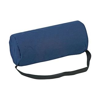 DMI 10 3/4 x 4 3/4 Foam Standard Lumbar Back Full Roll Cushion, Polyester/Cotton Cover, Navy