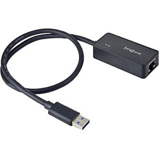 Syba 19 Multimedia USB 3.0 To RJ 45 Gigabit Ethernet Adapter, Black