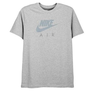 Nike Air Short Sleeve T Shirt   Mens   Casual   Clothing   Dark Grey Heather