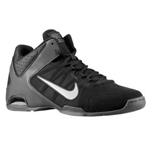 Nike Air Visi Pro IV   Mens   Basketball   Shoes   Black/Anthracite/Emboss Natural/Medium Grey