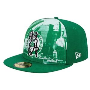 New Era 59Fifty NBA Logo Vista  Cap   Mens   Basketball   Accessories   Boston Celtics   Green